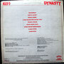 Kiss - Dynasty (back cover)