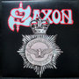 Saxon - Strong Arm Of The Law (front cover)